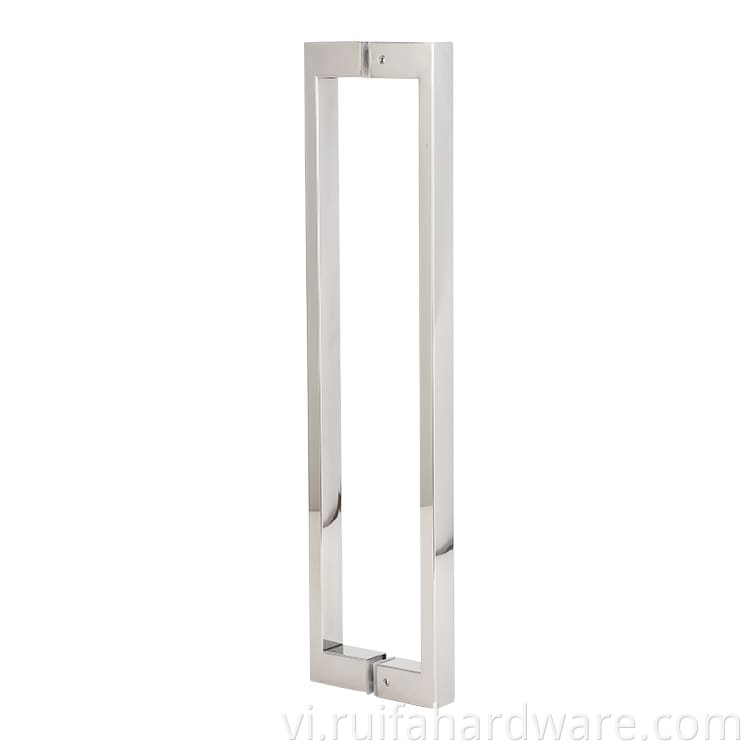 Tay cầm cửa kính bằng thép không gỉ văn phòng (5) Office Stainless Steel Glass Door Handle (5)